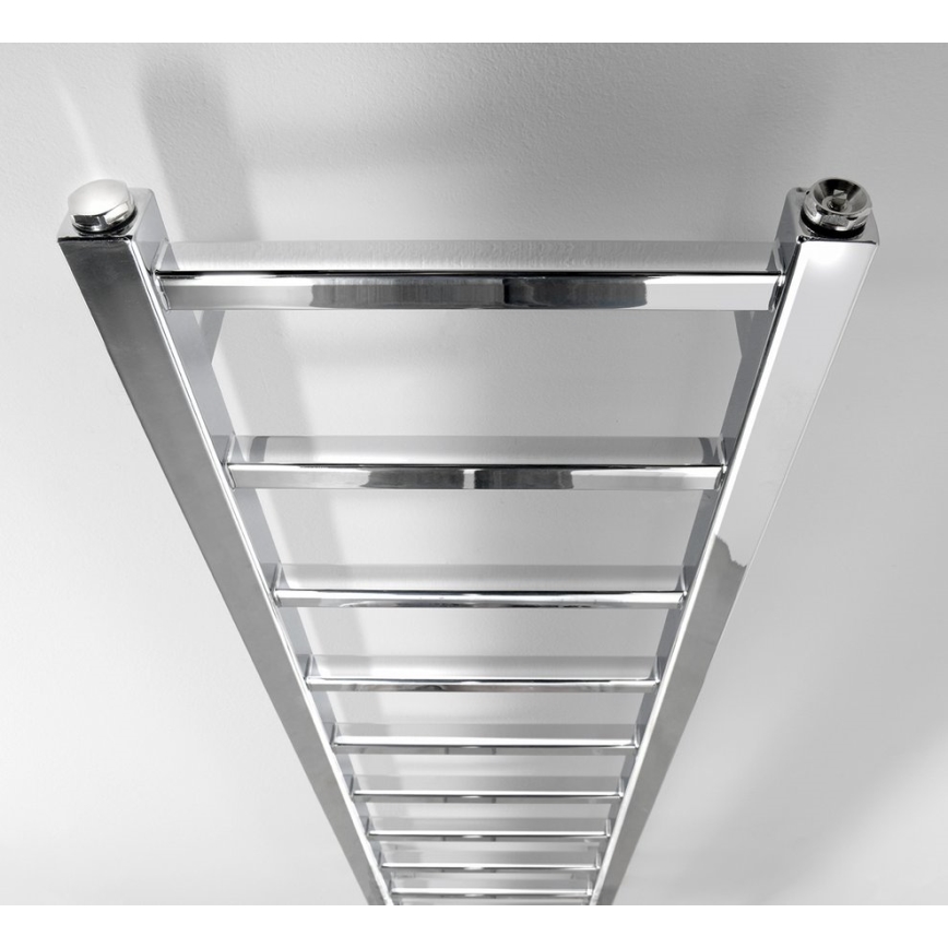Sapho - Θερμαντικό μπάνιου METRO LIGHT 114x30 cm γυαλιστερό χρώμιο
