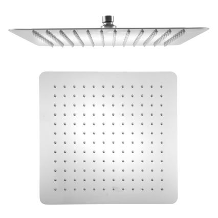Sapho - Κεφαλή ντουζ SLIM 30x30 cm polished ανοξείδωτο ατσάλι