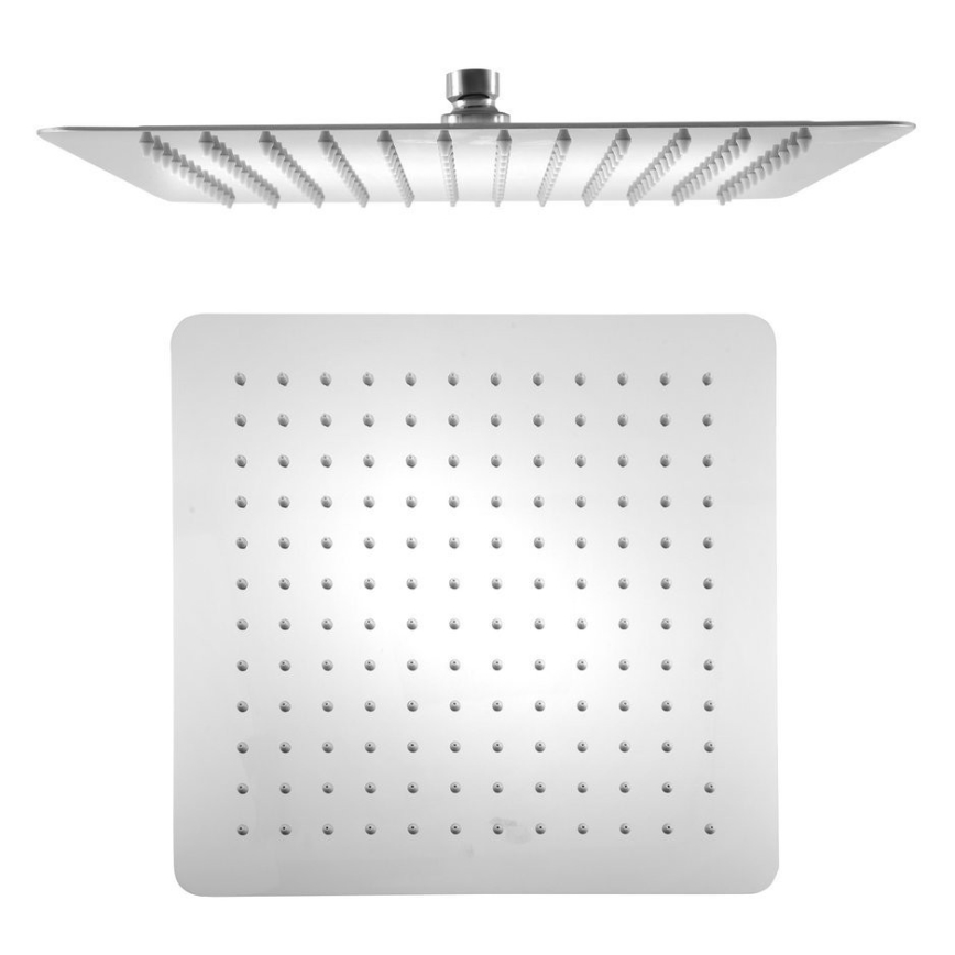 Sapho - Κεφαλή ντουζ SLIM 30x30 cm polished ανοξείδωτο ατσάλι
