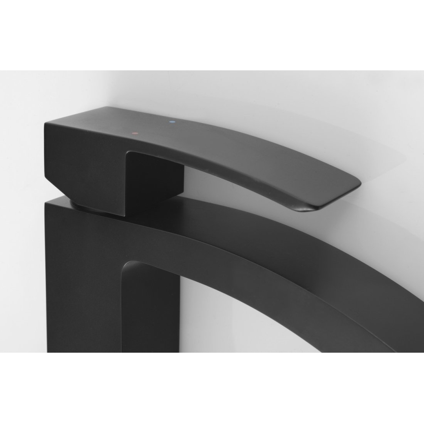 Sapho - Μπαταρία νιπτήρα GINKO 15,6 εκ. ματ μαύρη