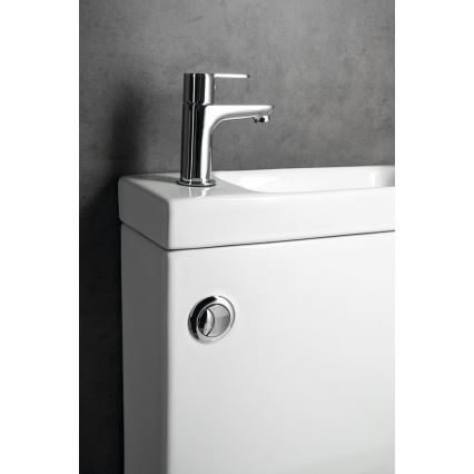 Sapho - Μπαταρία νιπτήρα SMALL 11,3 cm, γυαλιστερό χρώμιο
