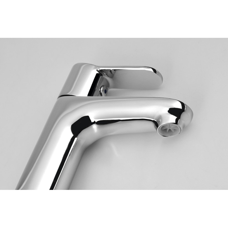 Sapho - Μπαταρία νιπτήρα SMALL 11,3 cm, γυαλιστερό χρώμιο
