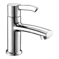 Sapho - Μπαταρία νιπτήρα SMALL 14 cm γυαλιστερό χρώμιο