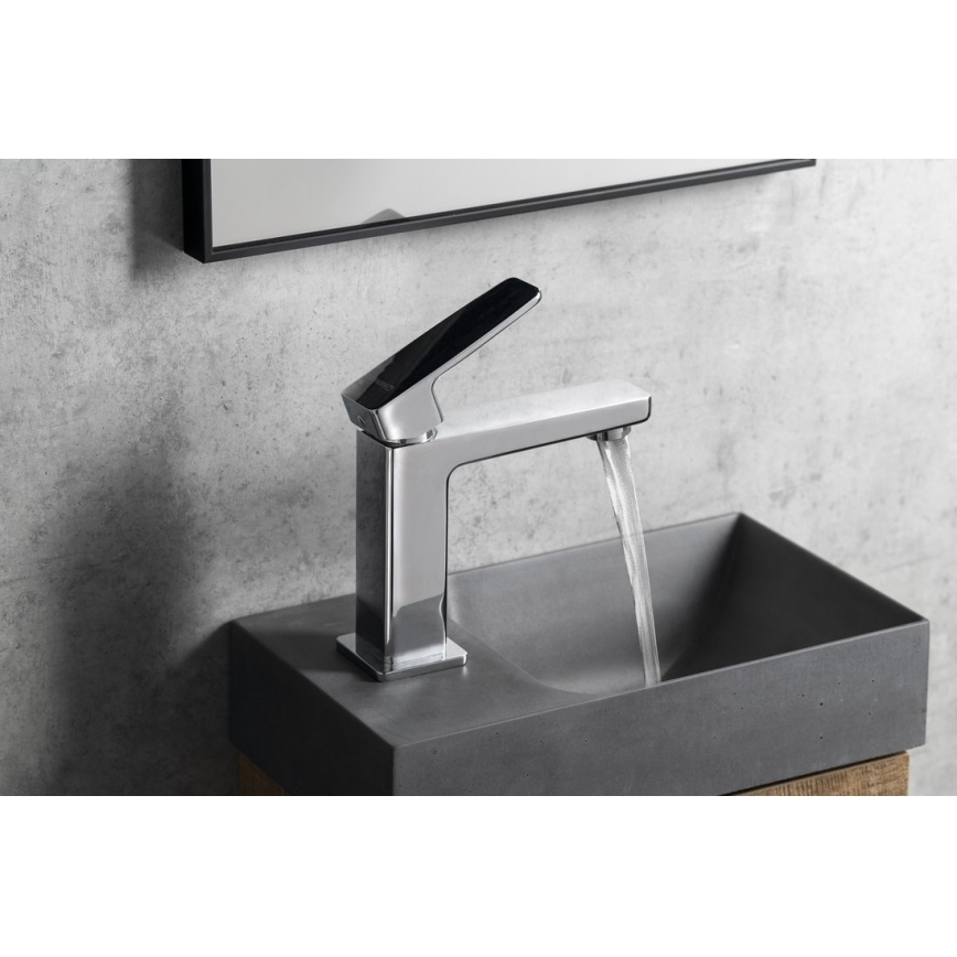 Sapho - Μπαταρία νιπτήρα TURSI 15 cm γυαλιστερό χρώμιο