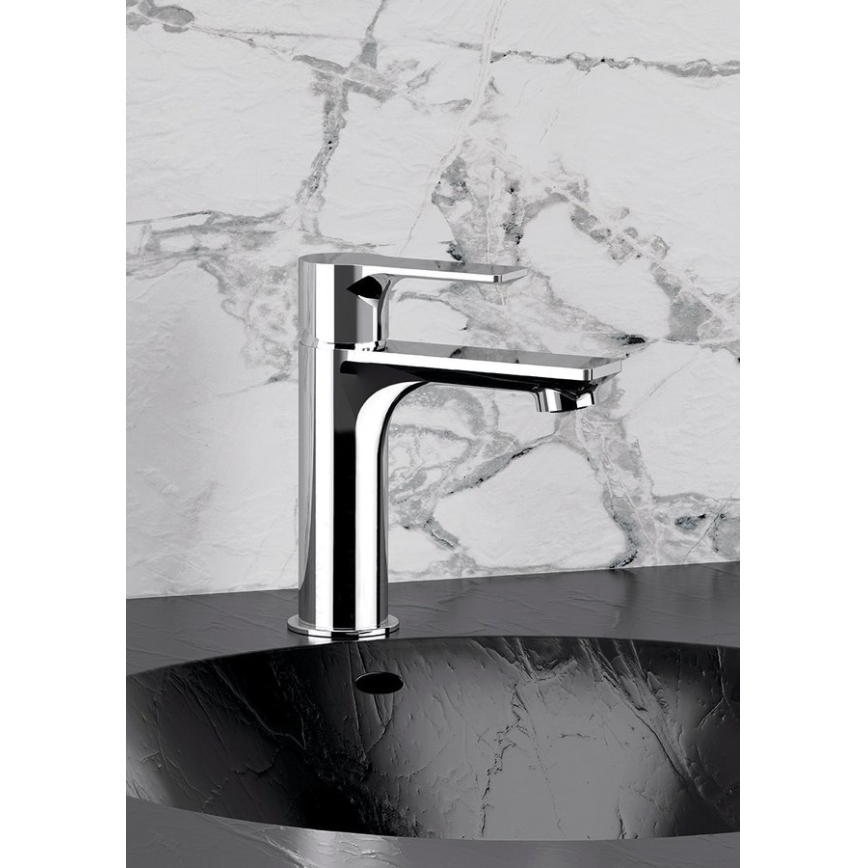 Sapho - Μπαταρία νιπτήρος PAX 16,5 cm γυαλιστερό χρώμιο