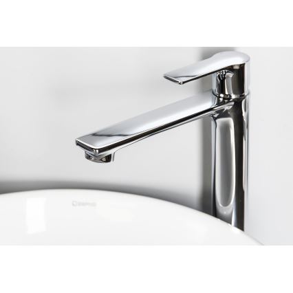 Sapho - Μπαταρία νιπτήρος PAX 31,5 cm γυαλιστερό χρώμιο