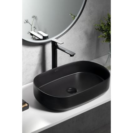 Sapho - Μπαταρία νιπτήρος PAX 31,5 cm ματ μαύρο