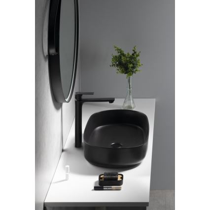 Sapho - Μπαταρία νιπτήρος PAX 31,5 cm ματ μαύρο