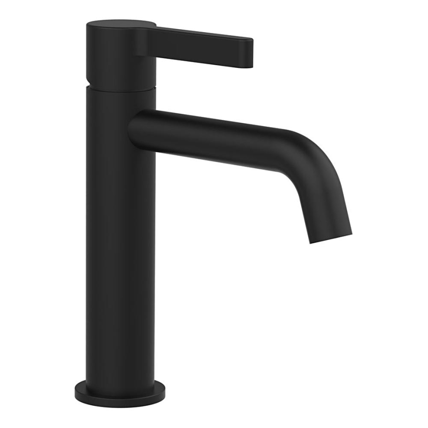 Sapho - Μπαταρία νιπτήρος ICONIC 18,7 cm ματ μαύρο