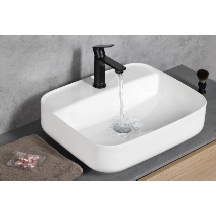 Sapho - Μπαταρία νιπτήρος PAX 16,5 cm ματ μαύρο