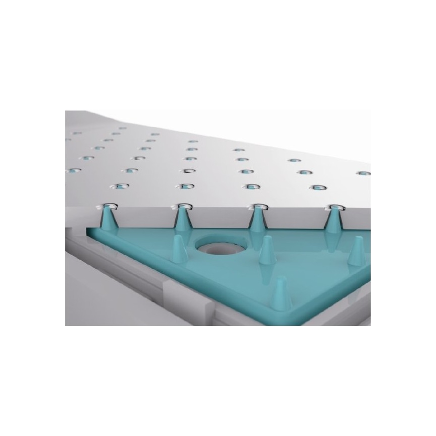 Sapho - Χειρολαβή ντους με αυτόματο σύστημα καθαρισμού, γυαλιστερό χρώμιο