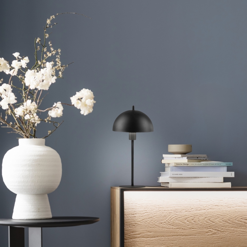 Schöner Wohnen 11726-18 - Επιτραπέζιο φωτιστικό ALI 1xE14/15W/230V μαύρο