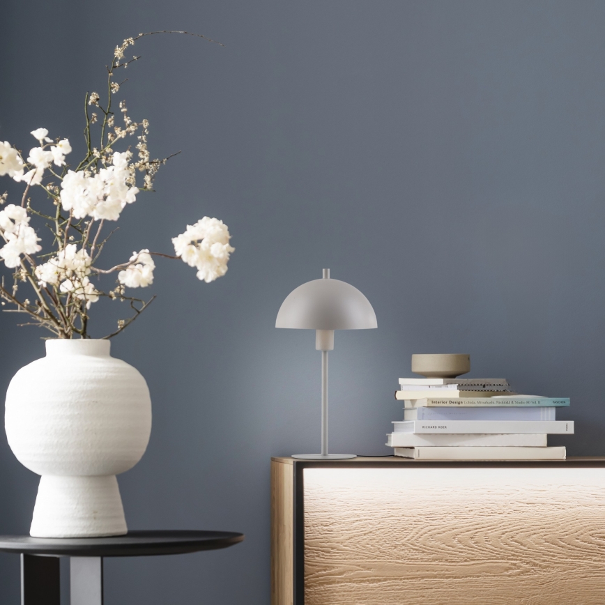 Schöner Wohnen 11726-39 - Επιτραπέζιο φωτιστικό ALI 1xE14/15W/230V γκρι