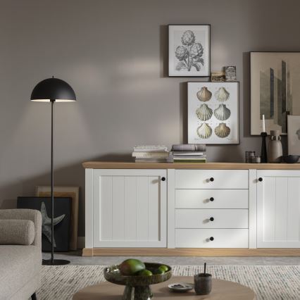 Schöner Wohnen 11727-18 - Επιδαπέδιο φωτιστικό ALI 1xE27/25W/230V μαύρο