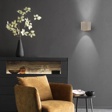 Schöner Wohnen 12542-42 - Επιτοίχιο φωτιστικό TRAVENTA 1xG9/10W/230V μπετόν