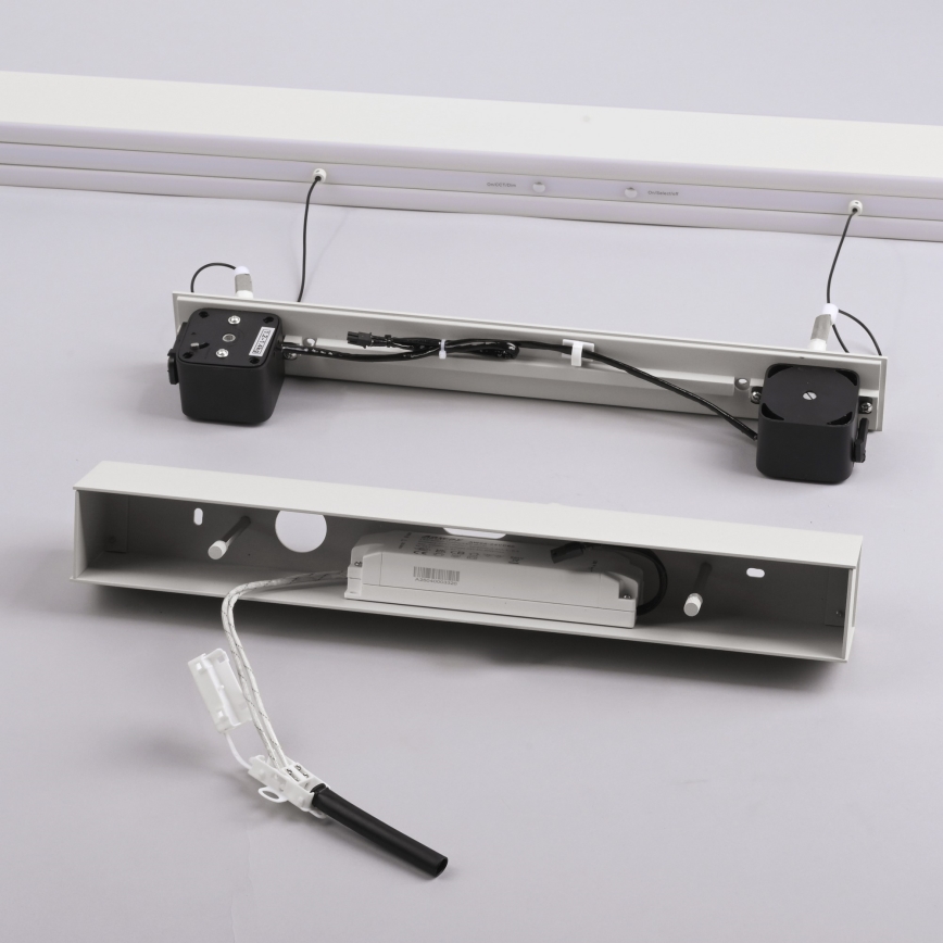 Schöner Wohnen 12577-16 - LED ρυθμιζόμενο κρεμαστό φωτιστικό σε καλώδιο ADRIANA ROUND 2xLED/24W/230V 2700/3000/3500/4000/5000K 160 cm λευκό