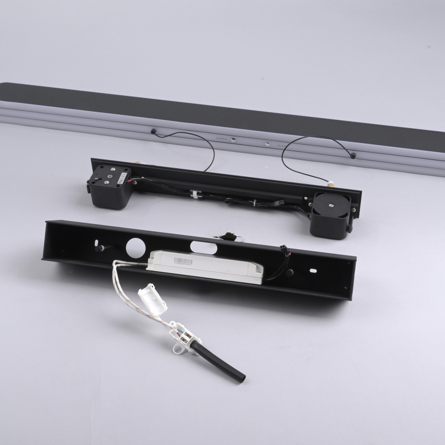 Schöner Wohnen 12577-18 - Ρυθμιζόμενο κρεμαστό φωτιστικό LED με καλώδιο ανάρτησης ADRIANA ROUND 2xLED/24W/230V 2700/3000/3500/4000/5000K 160 cm μαύρο