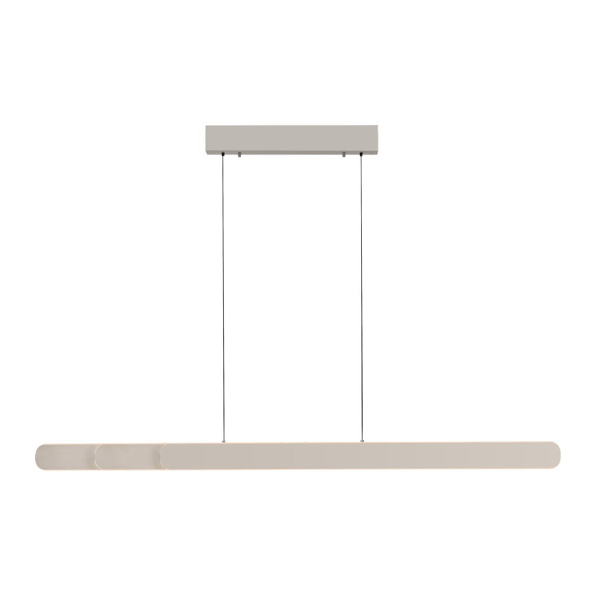 Schöner Wohnen 12577-39 - Ρυθμιζόμενο LED κρεμαστό φωτιστικό σε καλώδιο ADRIANA ROUND 2xLED/24W/230V 2700/3000/3500/4000/5000K γκρι