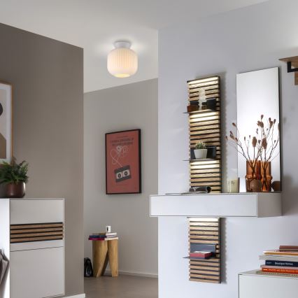 Schöner Wohnen 13574-16 - Φωτιστικό οροφής NAMI 1xE27/25W/230V Ø 20 cm λευκό