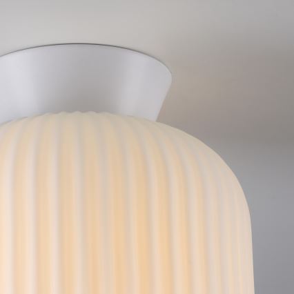 Schöner Wohnen 13574-16 - Φωτιστικό οροφής NAMI 1xE27/25W/230V Ø 20 cm λευκό