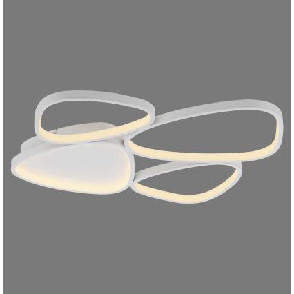 Schöner Wohnen 14038-16 - Ρυθμιζόμενο LED φωτιστικό οροφής PEBBLES LED/35,5W/230V λευκό