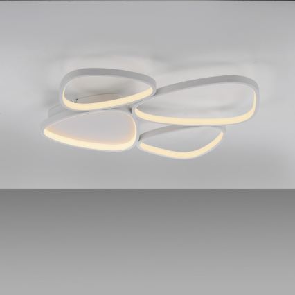 Schöner Wohnen 14038-16 - Ρυθμιζόμενο LED φωτιστικό οροφής PEBBLES LED/35,5W/230V λευκό