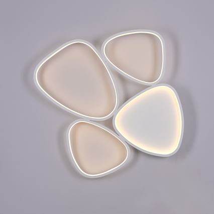 Schöner Wohnen 14038-16 - Ρυθμιζόμενο LED φωτιστικό οροφής PEBBLES LED/35,5W/230V λευκό