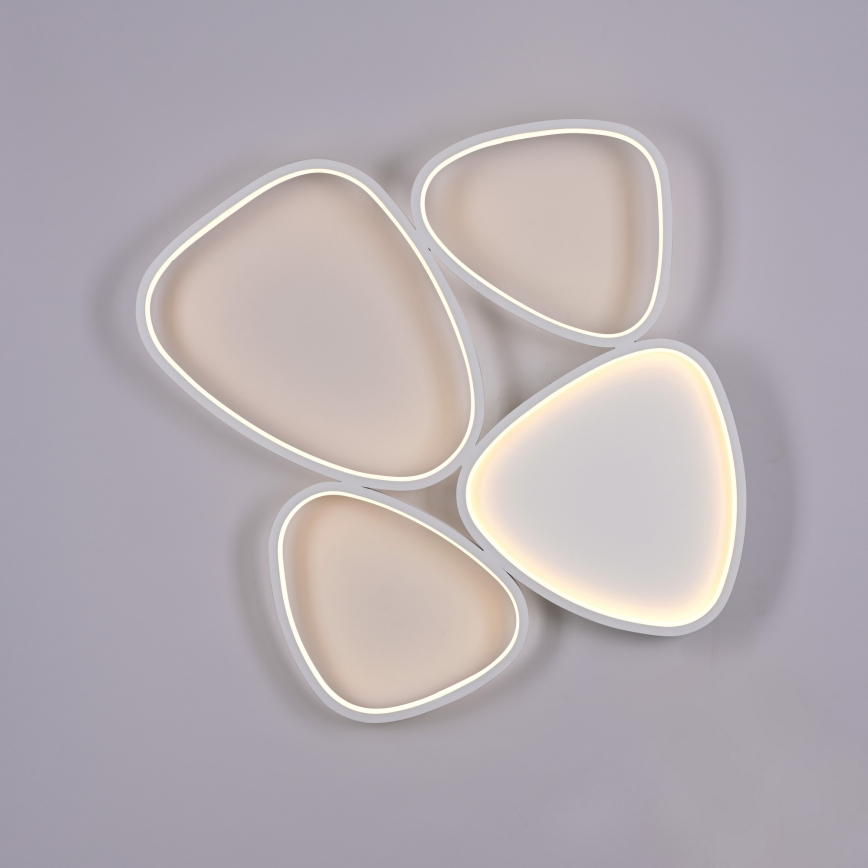 Schöner Wohnen 14038-16 - Ρυθμιζόμενο LED φωτιστικό οροφής PEBBLES LED/35,5W/230V λευκό