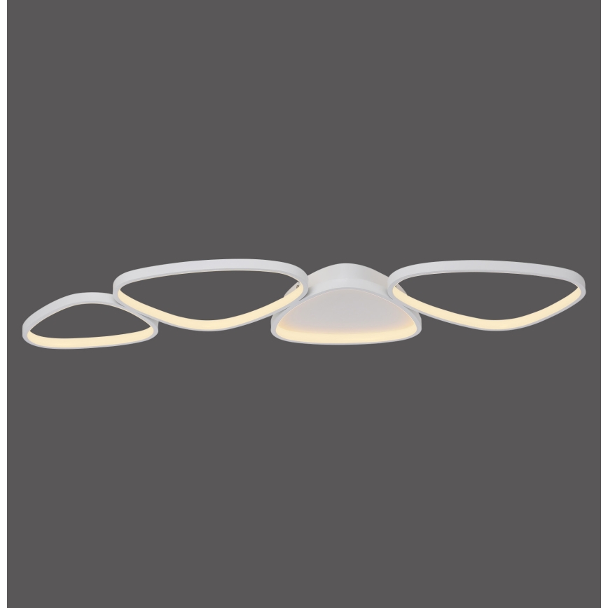 Schöner Wohnen 14039-16 - Φωτιστικό οροφής με ρύθμιση έντασης PEBBLES LED/35,5W/230V λευκό