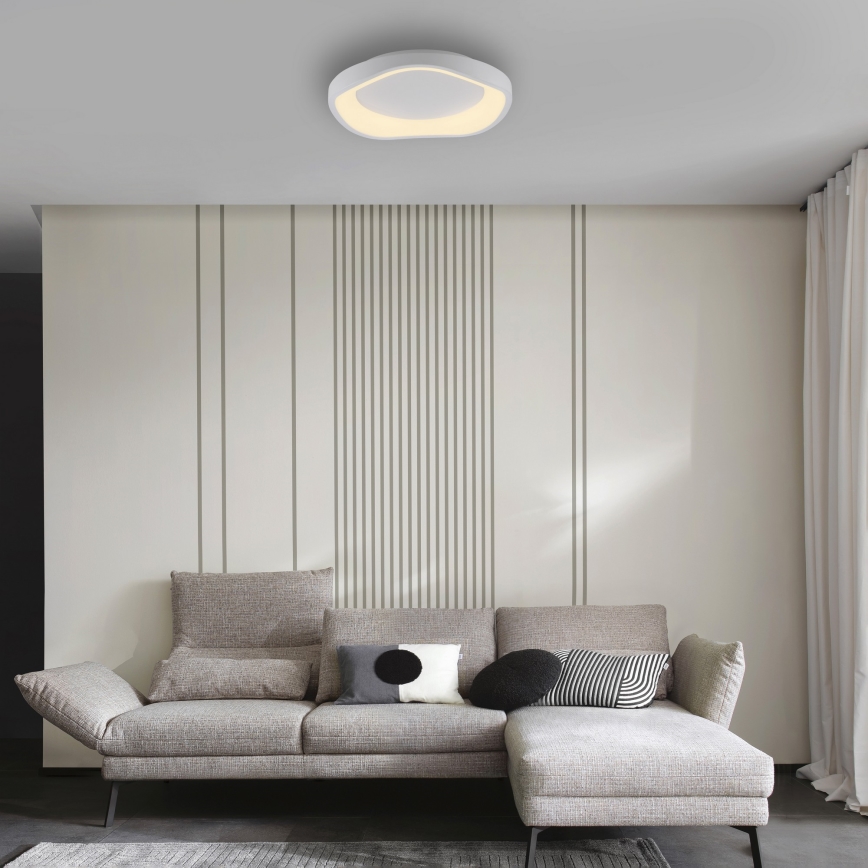 Schöner Wohnen 14233-16 - Ρυθμιζόμενο φωτιστικό οροφής LED MONTA LED/21W/230V Ø 40 cm λευκό