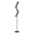 Schöner Wohnen 14506-18 - LED Επιδαπέδιο φωτιστικό DUBAI 9xG9/3W/230V μαύρο/καπνιστό