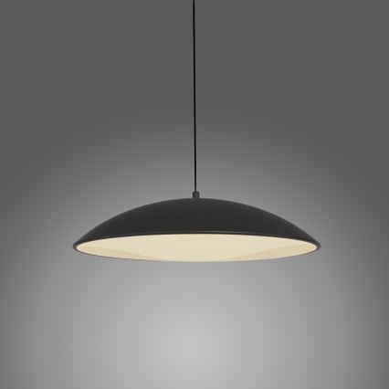 Schöner Wohnen 14606-18 - Ρυθμιζόμενο κρεμαστό φωτιστικό LED σε καλώδιο LENTE LED/17W/230V Ø 40 cm μαύρο