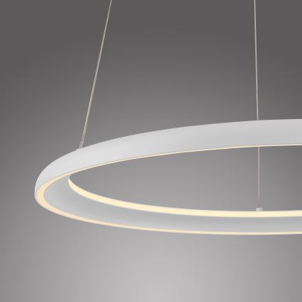 Schöner Wohnen 15570-16 - Ρυθμιζόμενο LED κρεμαστό φωτιστικό με καλώδιο QUILLO LED/36W/230V Ø 60 εκ. λευκό