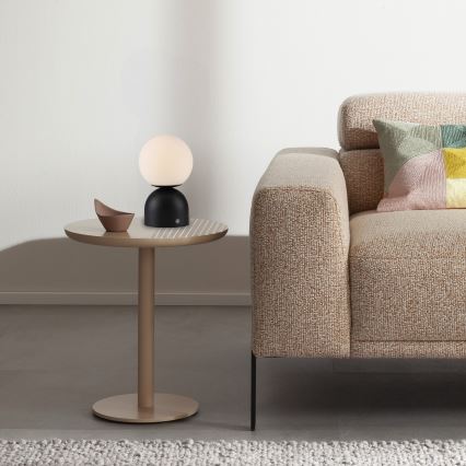 Schöner Wohnen 19218-18 - Επαναφορτιζόμενη επιτραπέζια LED λάμπα RUDI, ρυθμιζόμενη με έλεγχο αφής, LED/1,2W/5V 3000-6000K 1200 mAh, μαύρη