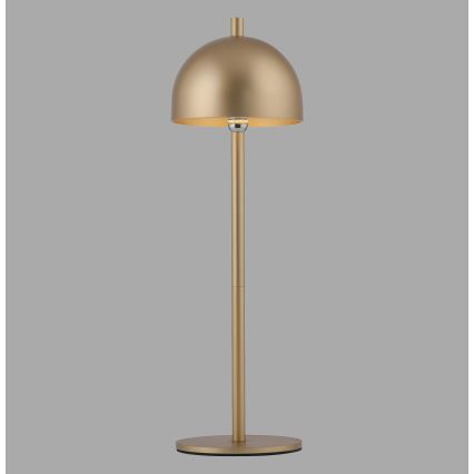 Schöner Wohnen 19244-12 - Επιτραπέζια εξωτερική LED λάμπα BELLIS, ρυθμιζόμενη έντασης φωτός, με έλεγχο αφής και επαναφορτιζόμενη, LED/2,5W/5V 2600 mAh IP54, χρυσή