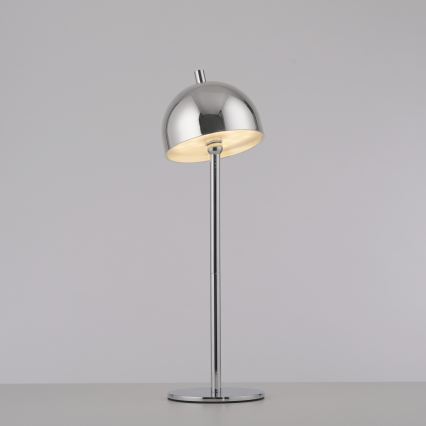 Schöner Wohnen 19244-17 - LED ρυθμιζόμενη με έλεγχο αφής, επαναφορτιζόμενη εξωτερική επιτραπέζια λάμπα BELLIS LED/2,5W/5V 2600 mAh IP54 γυαλιστερό χρώμιο