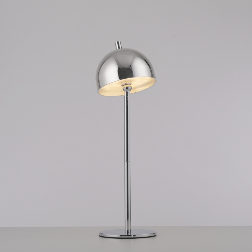 Schöner Wohnen 19244-17 - LED ρυθμιζόμενη με έλεγχο αφής, επαναφορτιζόμενη εξωτερική επιτραπέζια λάμπα BELLIS LED/2,5W/5V 2600 mAh IP54 γυαλιστερό χρώμιο