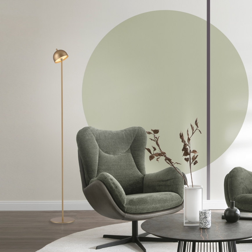 Schöner Wohnen 19245-12 - Εξωτερικό επιδαπέδιο φωτιστικό LED BELLIS, ρυθμιζόμενης φωτεινότητας, επαναφορτιζόμενο με λειτουργία αφής, LED/2,5W/5V 2600 mAh IP54 χρυσό