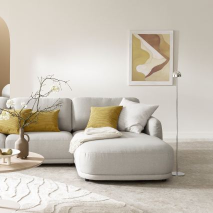 Schöner Wohnen 19245-17 - Ρυθμιζόμενη, με έλεγχο αφής, επαναφορτιζόμενη εξωτερική επιδαπέδια λάμπα LED BELLIS LED/2,5W/5V 2600 mAh IP54 γυαλιστερό χρώμιο