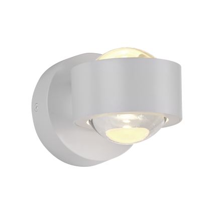 Schöner Wohnen 19331-16 - Επιτοίχιο φωτιστικό LED CHIA 2xLED/2W/230V λευκό