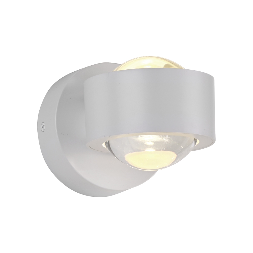 Schöner Wohnen 19331-16 - Επιτοίχιο φωτιστικό LED CHIA 2xLED/2W/230V λευκό