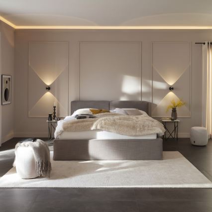 Schöner Wohnen 19331-18 - Φωτιστικό τοίχου LED CHIA 2xLED/2W/230V μαύρο