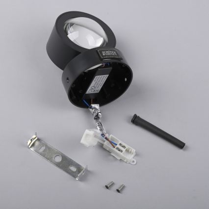 Schöner Wohnen 19331-18 - Φωτιστικό τοίχου LED CHIA 2xLED/2W/230V μαύρο