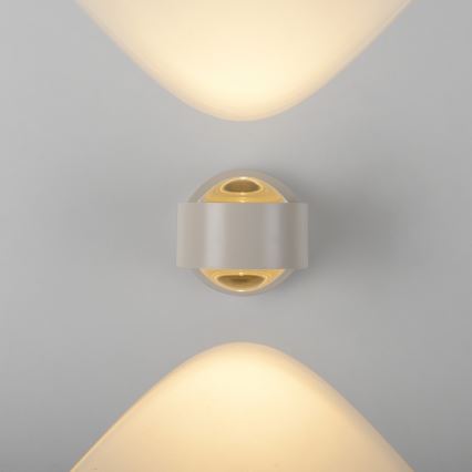 Schöner Wohnen 19331-39 - Επιτοίχιο φωτιστικό LED CHIA 2xLED/2W/230V γκρι