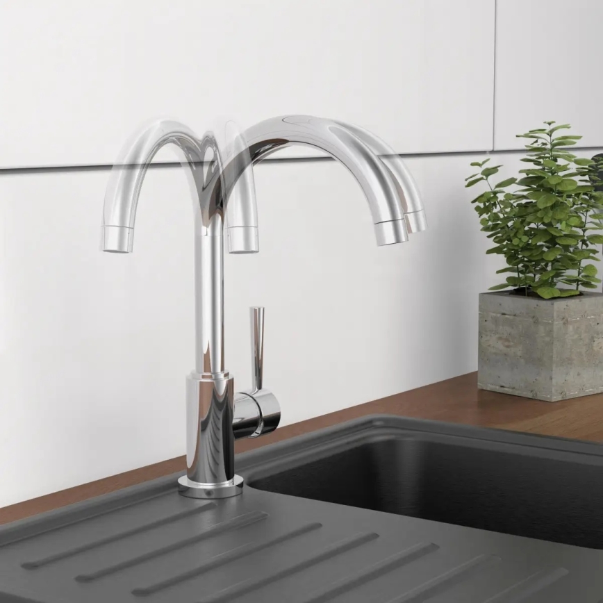 Schütte 79116 - Μπαταρία κουζίνας CORNWALL σε γυαλιστερό χρώμιο