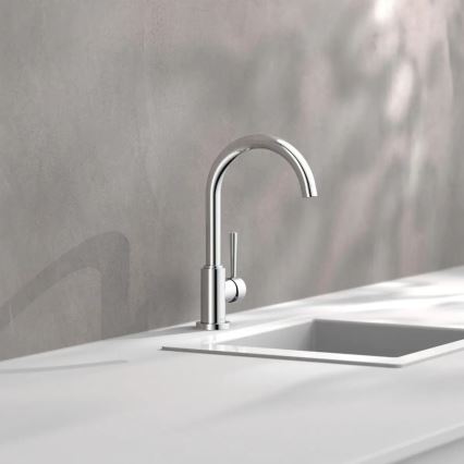 Schütte 79119 - Μπαταρία νεροχύτη CORNWALL σε γυαλισμένο χρώμιο