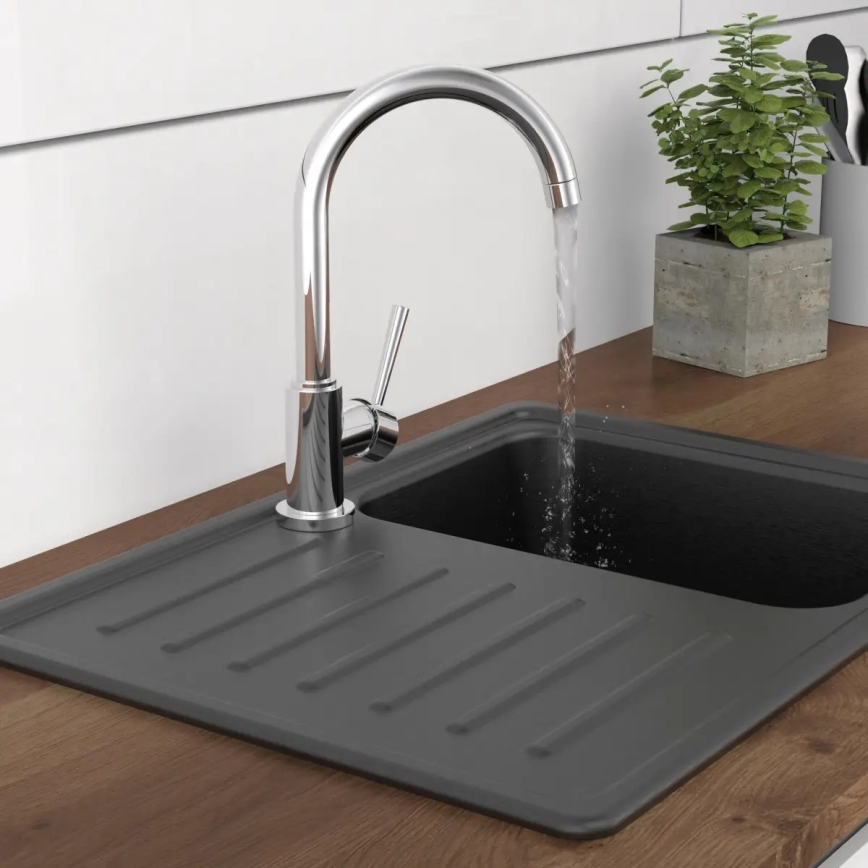 Schütte 79119 - Μπαταρία νεροχύτη CORNWALL σε γυαλισμένο χρώμιο