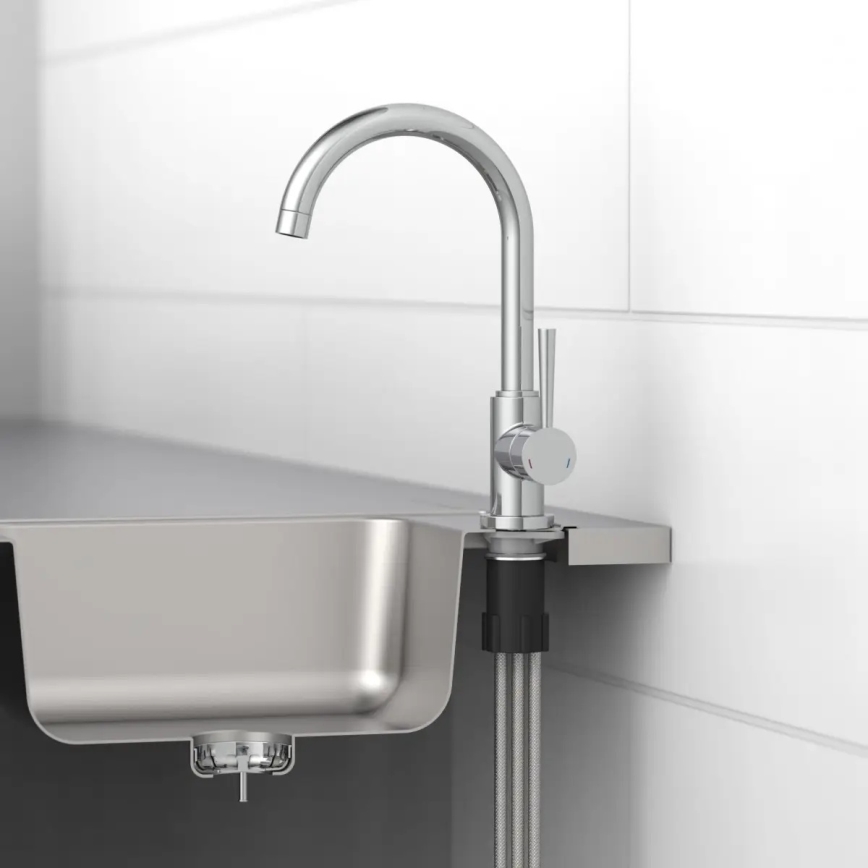 Schütte 79119 - Μπαταρία νεροχύτη CORNWALL σε γυαλισμένο χρώμιο