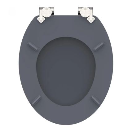 Schütte 80104 - Κάλυμμα λεκάνης SPIRIT ανθρακί SoftClose, κατασκευή από MDF (ξύλο)