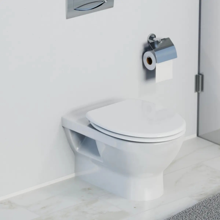 Schütte 82100-A - Κάθισμα WC λευκό με SoftClose από Duroplast
